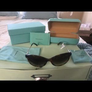 Tiffany’s sunglasses and case set new with tags